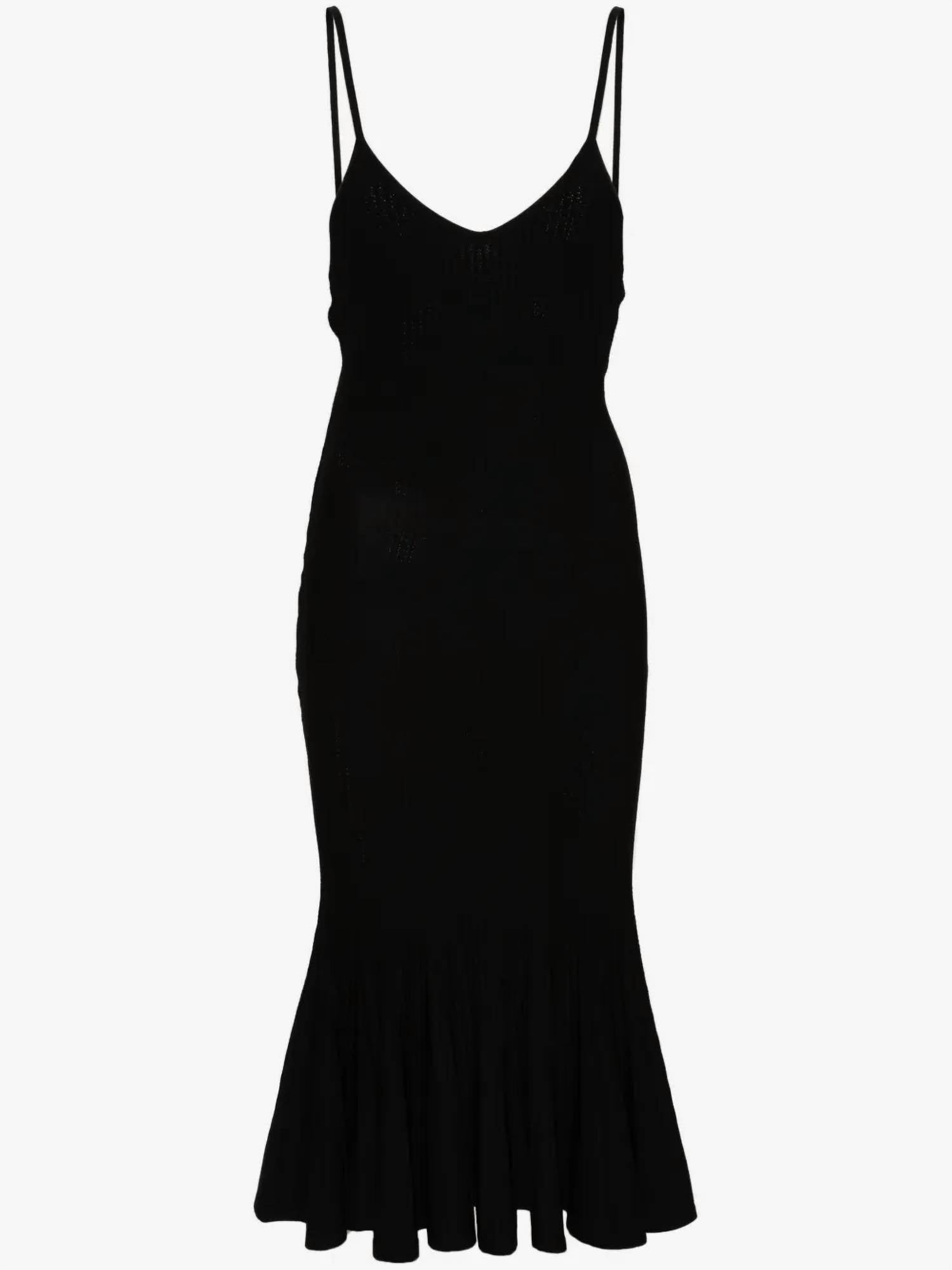 Khaite - Queen V-neck Dress