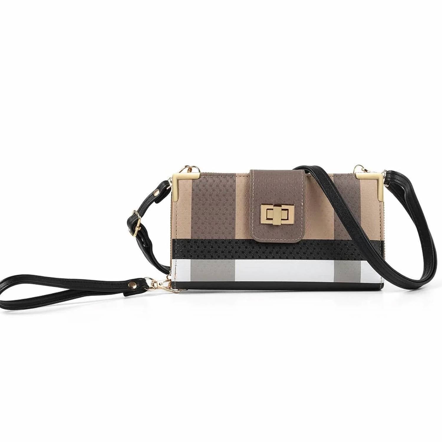 Selini New York - Women's Tartan Wallet Crossbody And Wristlet