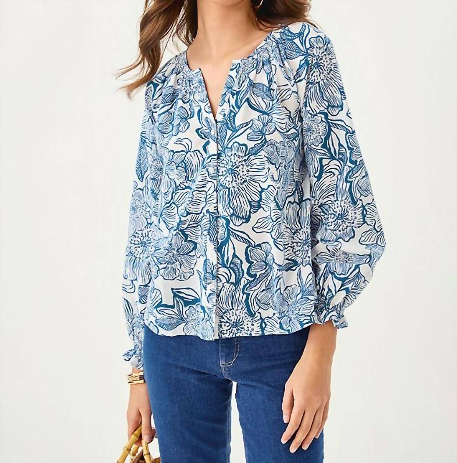 Lilly Pulitzer - Aldina Button Down Top