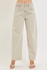 Risen - Camille Crop Barrel Jeans