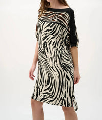 Joseph Ribkoff - Animal Print Shift Dress