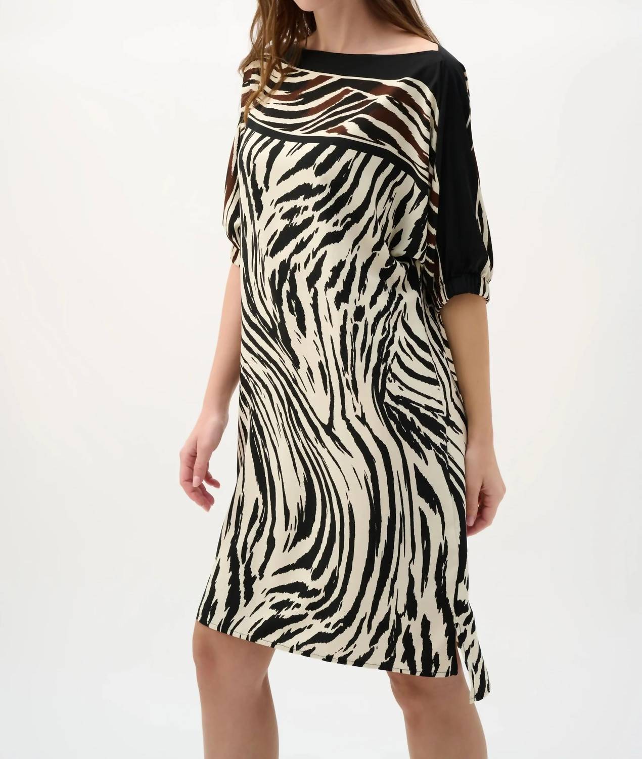 Joseph Ribkoff - Animal Print Shift Dress