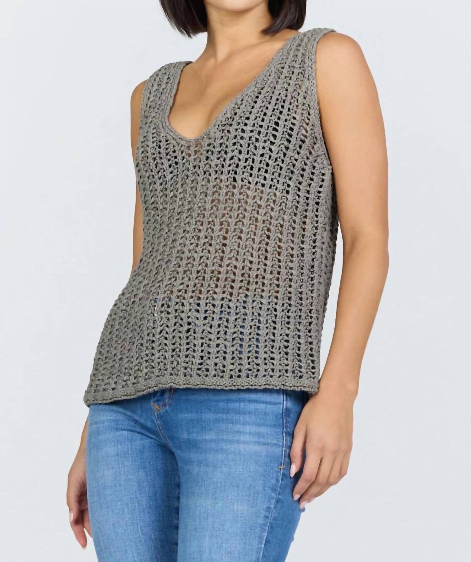 Dear John Denim - Alyssa Crochet Knit Top