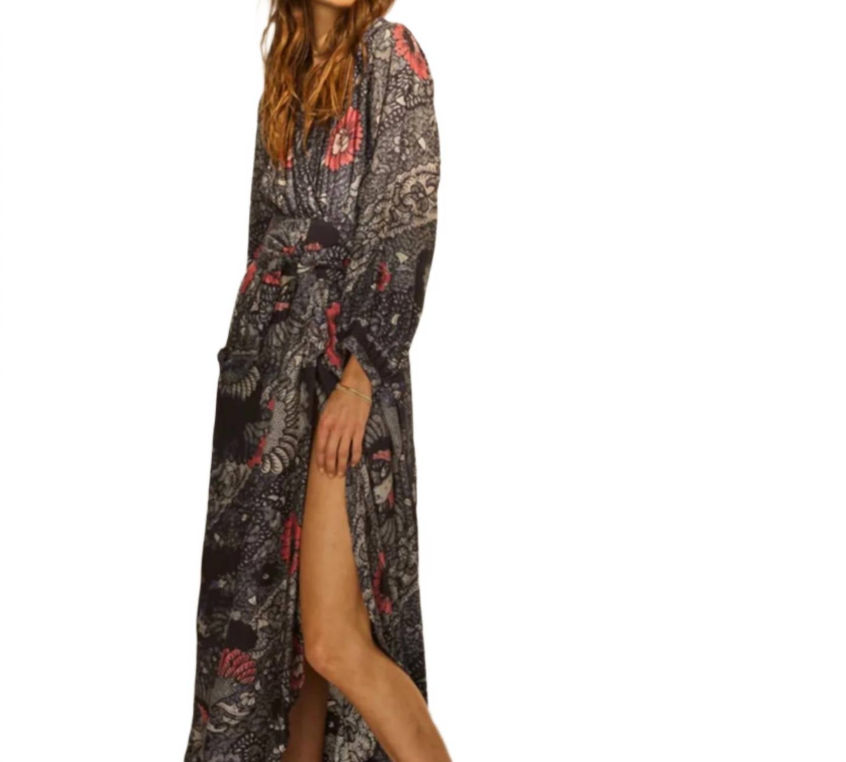 Natalie Martin - Nico Long Sleeve Maxi Dress