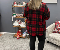Blakeley - Plaid Sherpa Jacket