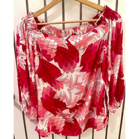 Trina Turk - Floral Off Shoulder Blouse