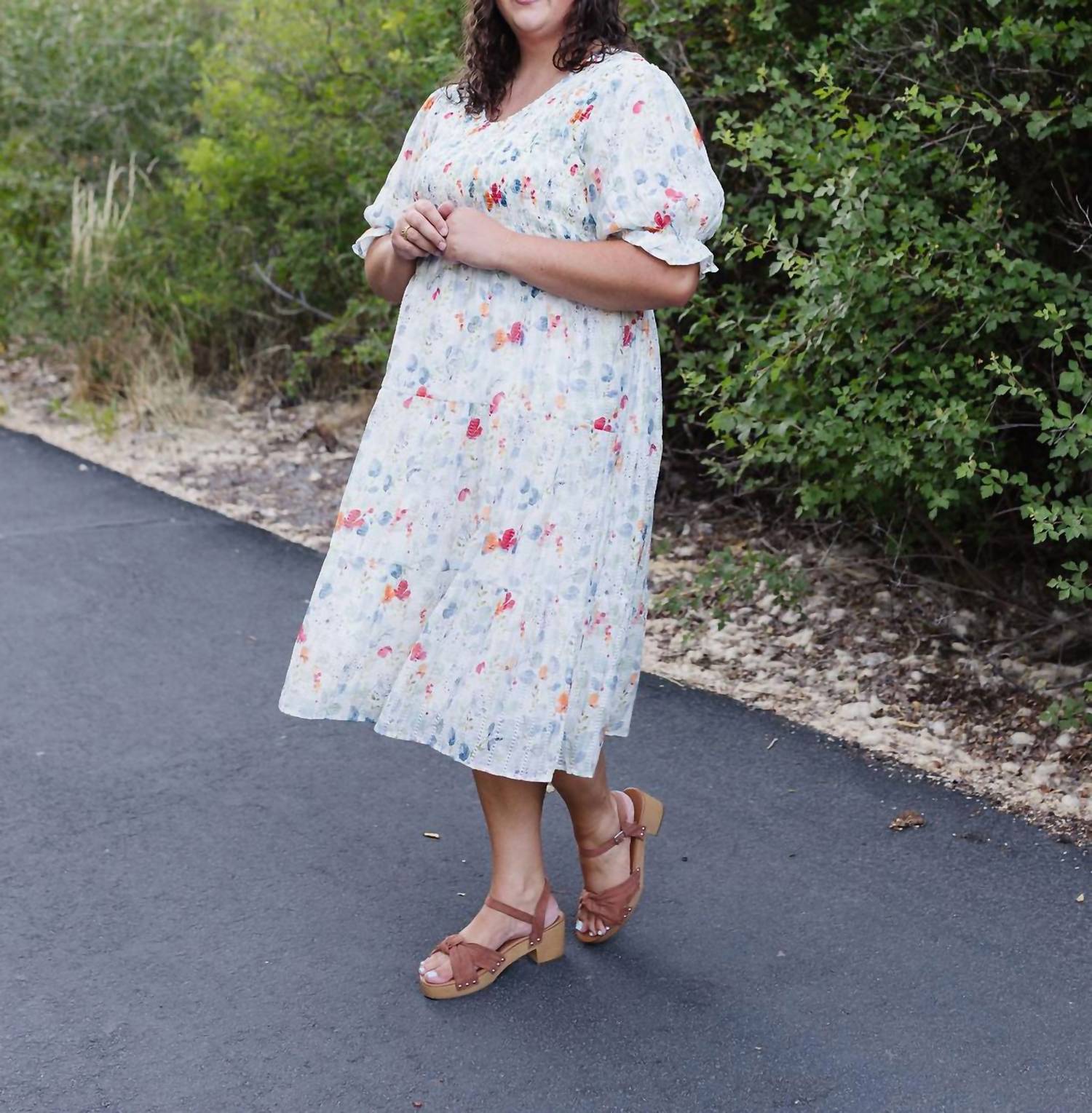 Fehrnvi - Leilani Midi Dress - Plus Size