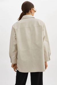 Lamarque - Estelle Leather Oversized Shirt