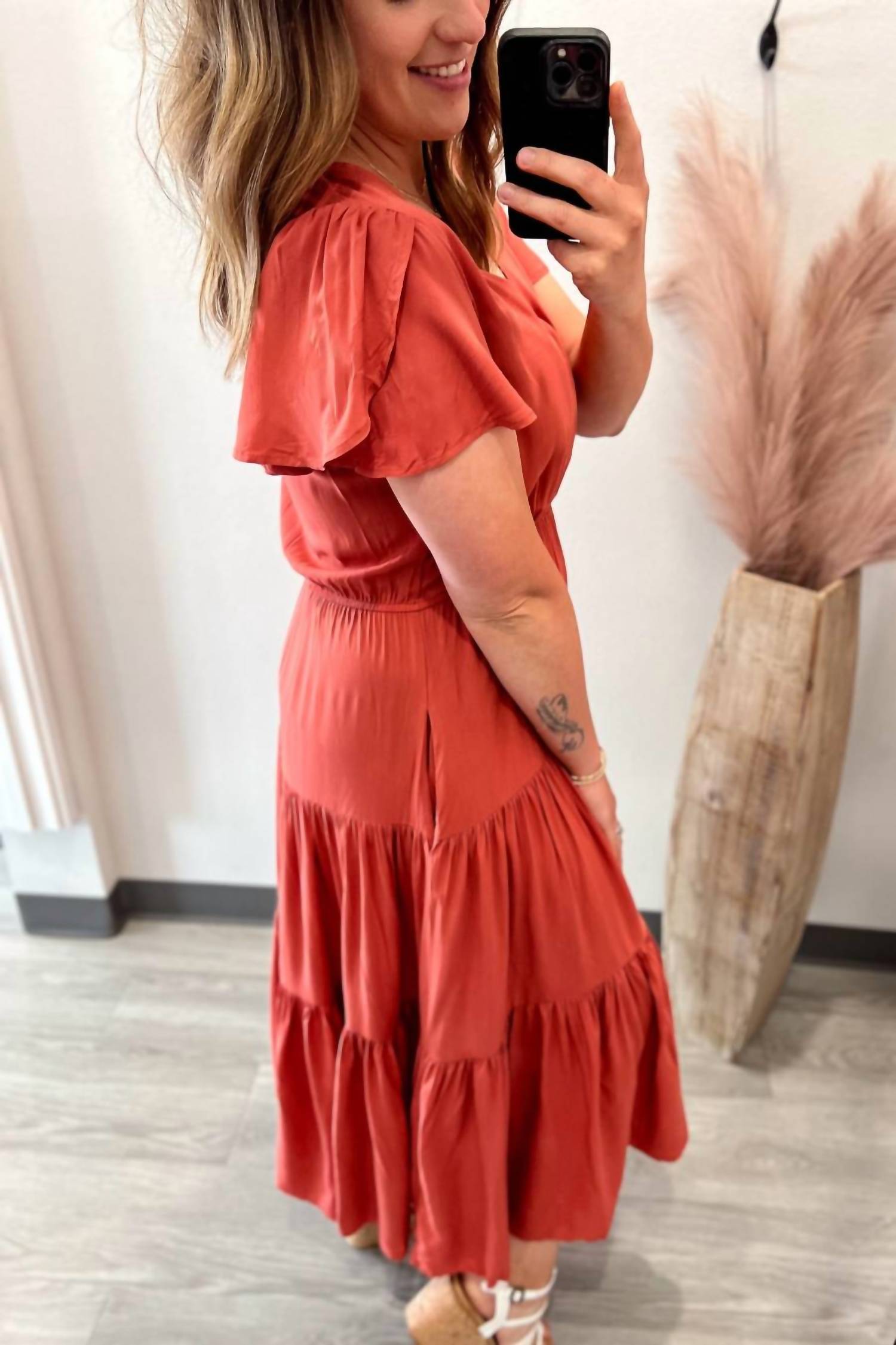 Wishlist - Tiered Midi Dress