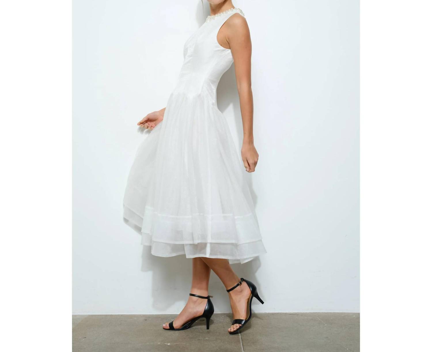 Ina Fashion - Heirloom Tulle Midi Dress
