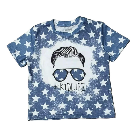 Kidscharm - Boy's Patriotic Kid's Life Tee