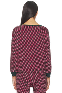 The Great. - Crop Sleep Henley Top