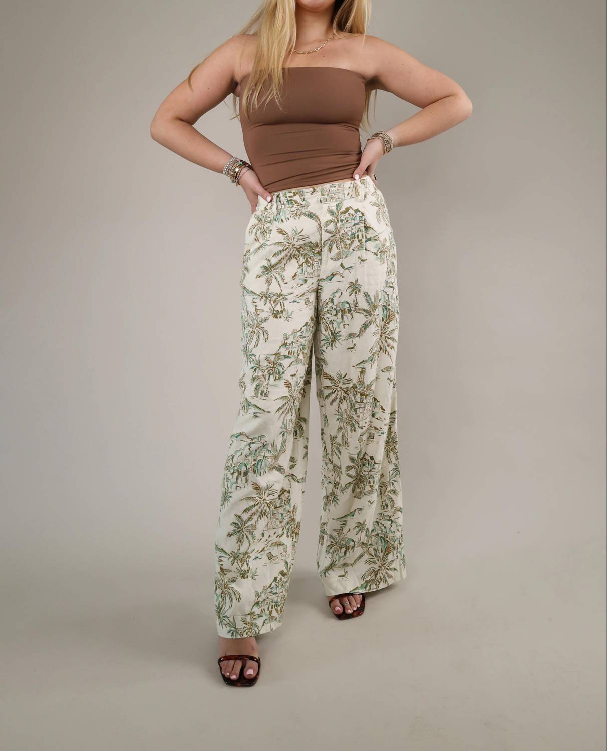 Z Supply - Women's Overlook Tiki Tide Linen Pant