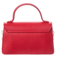 Isabella Rossetti Women's Matilda Leather Crossbody Bag in red - women's bag - detail view