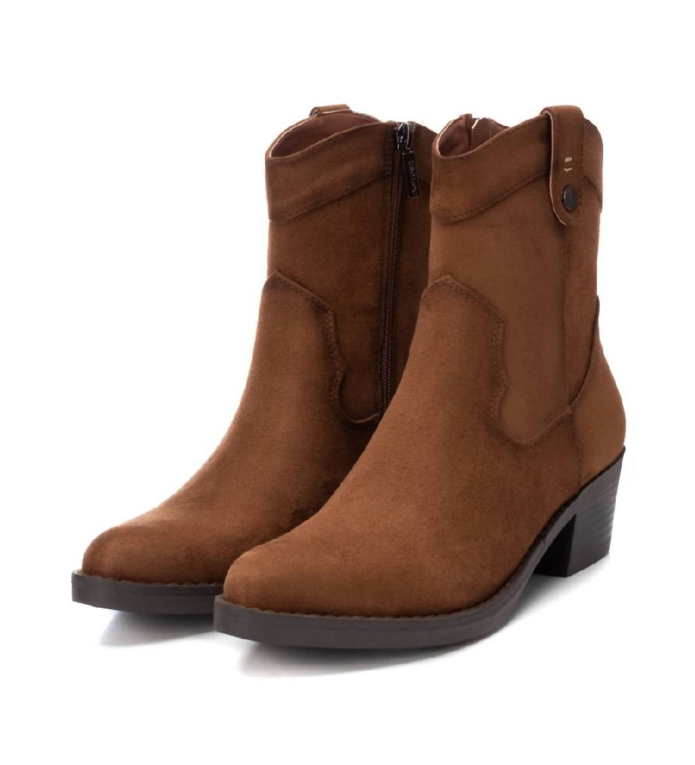 Xti - Women's Cowboy Ankle Booties