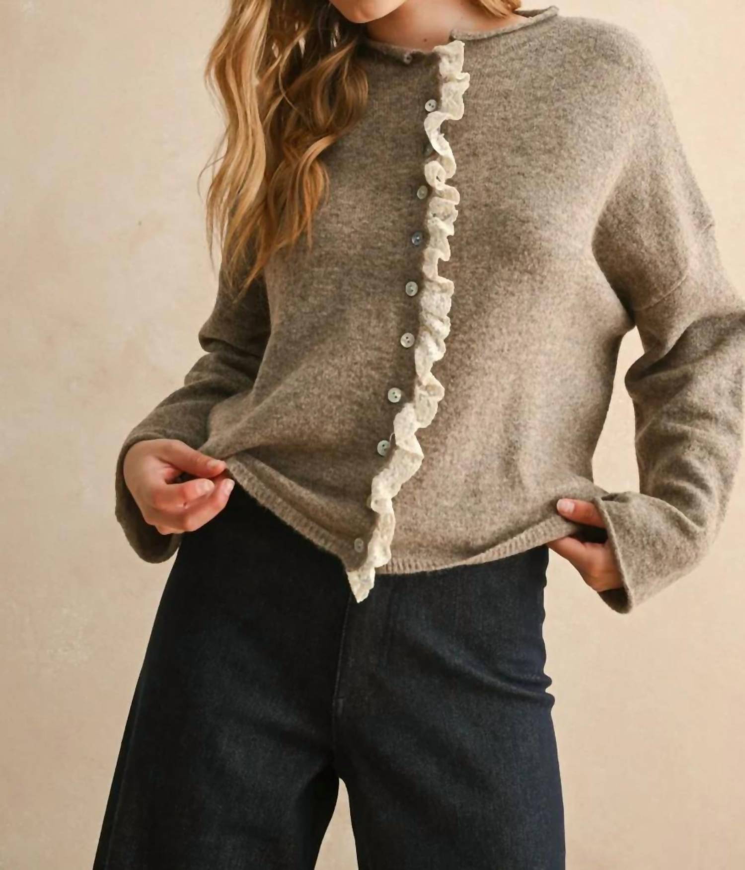 66Disco - A Touch Of Lace Cardigan