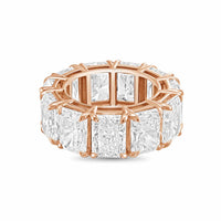 Diana M Jewels - Women's Radiant Lab-Grown Diamond Eternity Band (3.00 Ct) - Signature