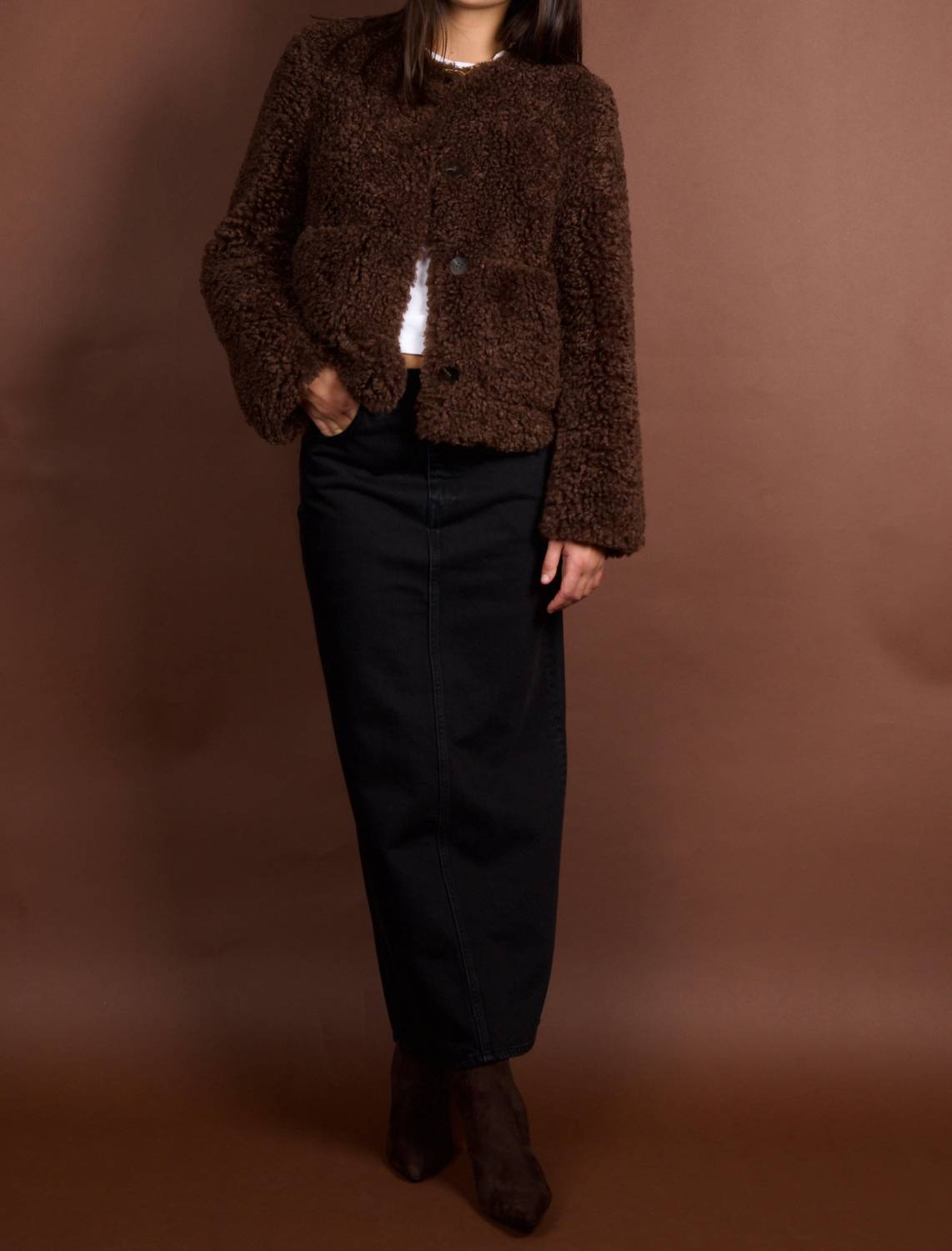 Frame - The Column Maxi Skirt