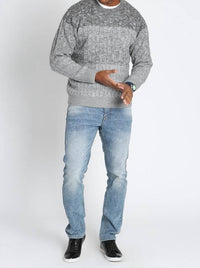 Jachs New York - Cable Knit Crewneck Sweater