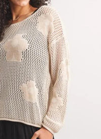 Papillon - Daisy Print Sweater