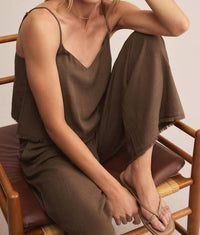 Z Supply - Sabel Cropped Linen Tank