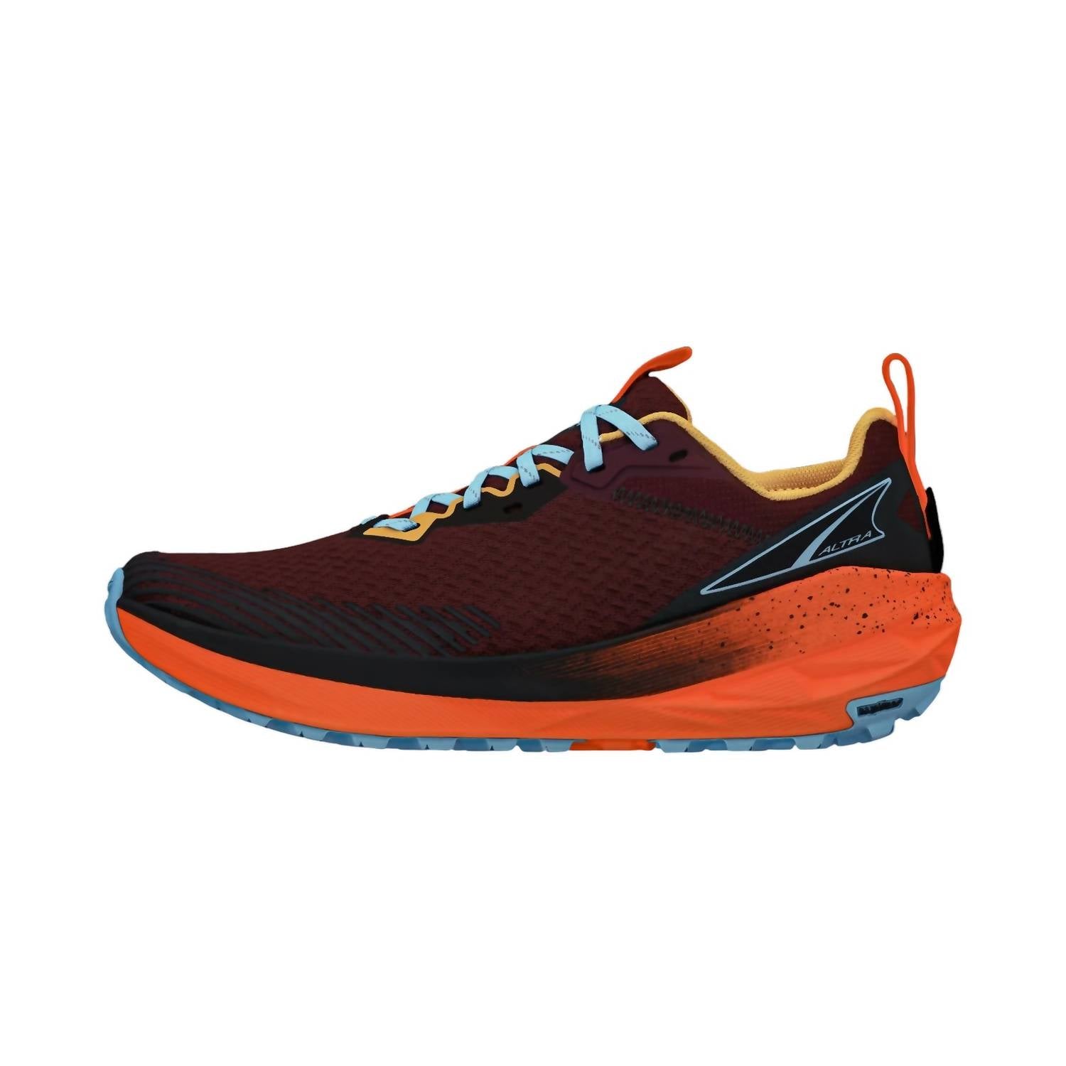 ALTRA Women's Experience Wild 2 Shoe in maroon - women's shoe - detail view