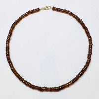 Theodosia - Women's Hessonite Garnet Candy Necklace