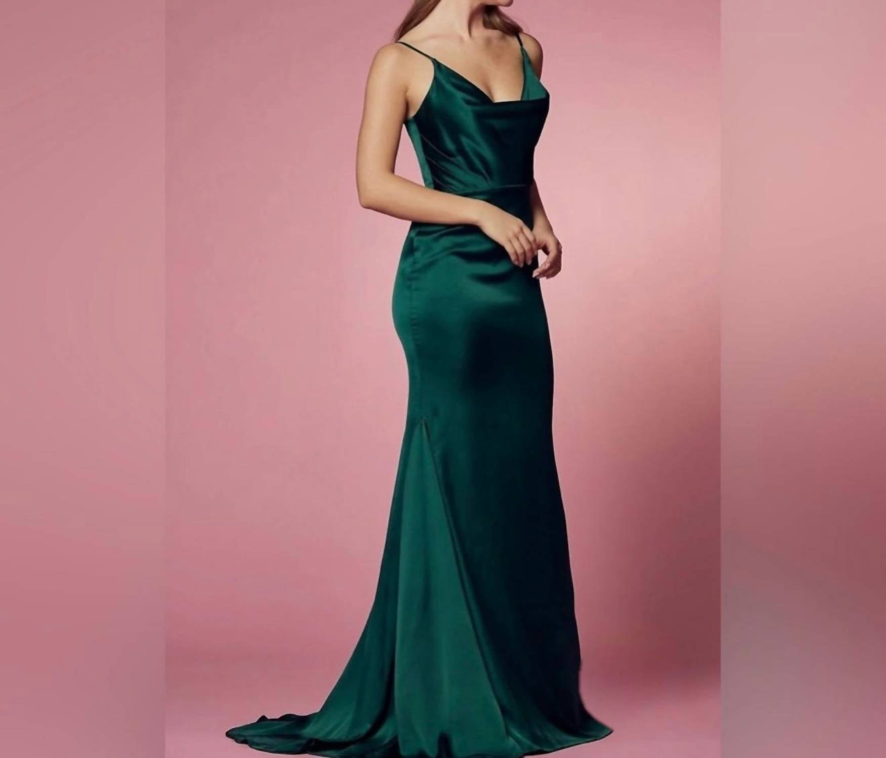 Nox Anabel - Women's Simple Long Classic Dress