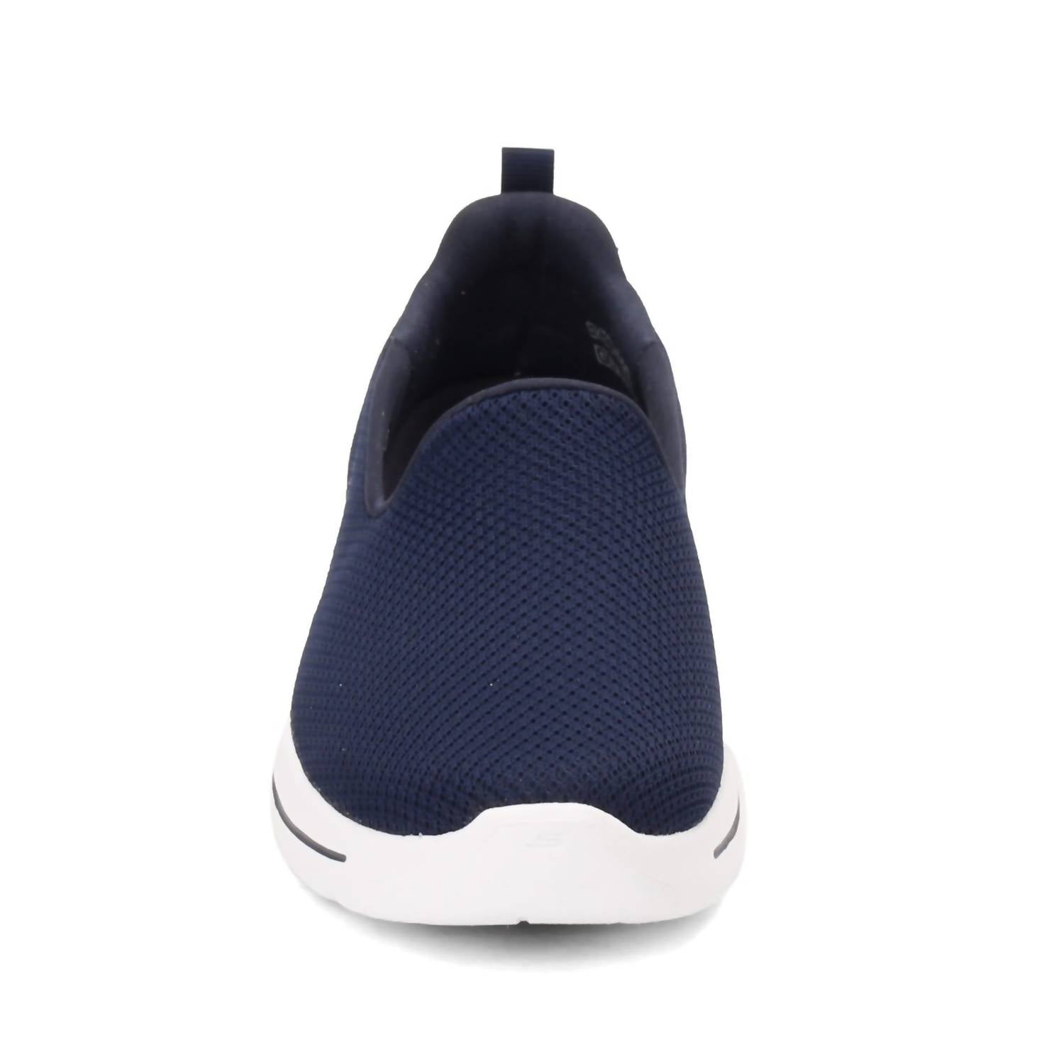 Skechers Women's Gowalk Arch Fit Grateful Slip On Sneaker in navy white - women's sneaker - detail view