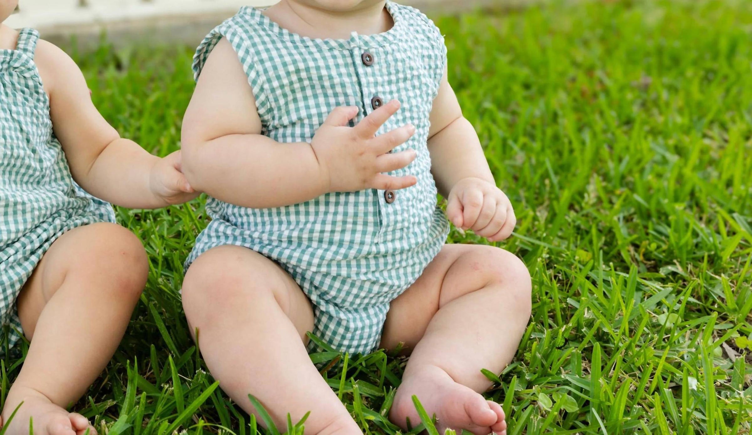 Colored Organics - Kids Wren Seersucker Bubble Romper