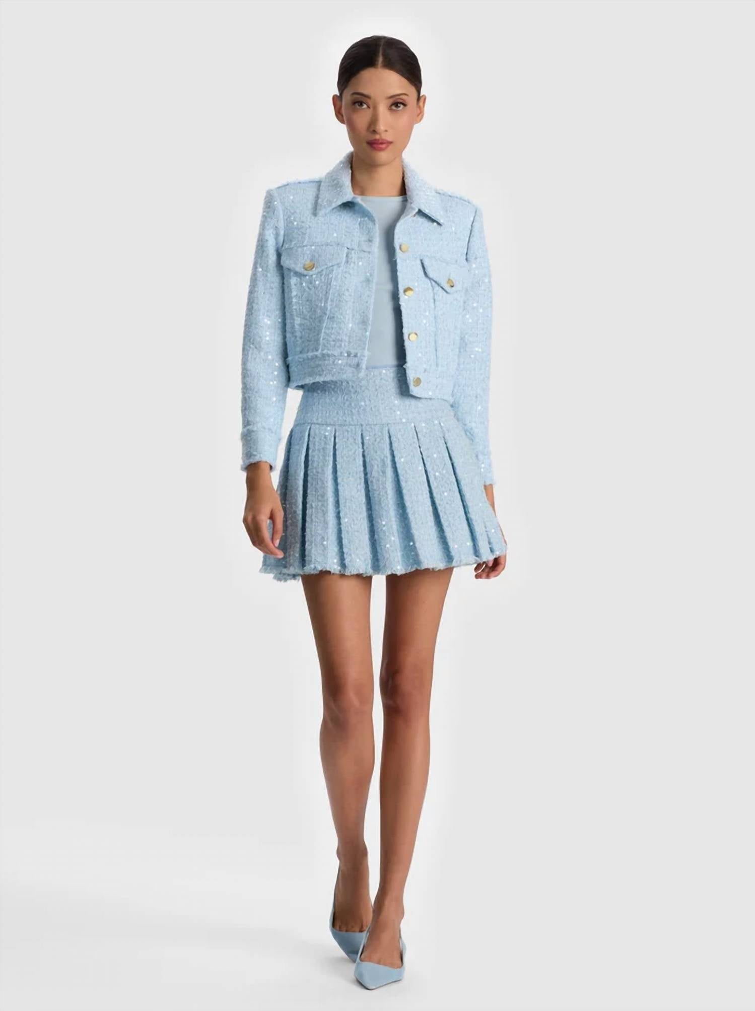 Alice + Olivia - Chloe Tweed Jacket