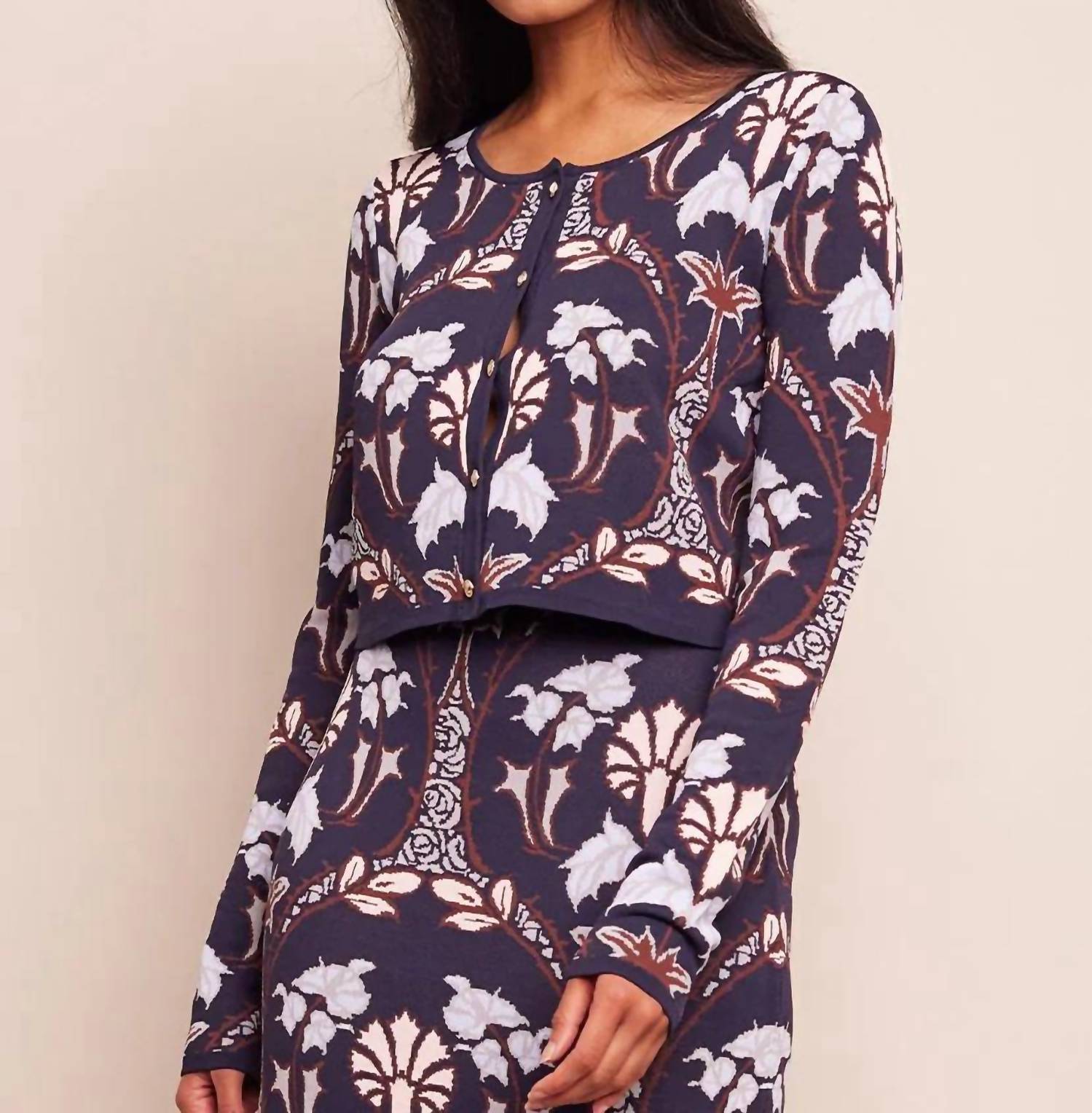 Cara Cara - Liana Cropped Cardigan