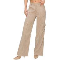Risen - Wide Leg Cargo Pants