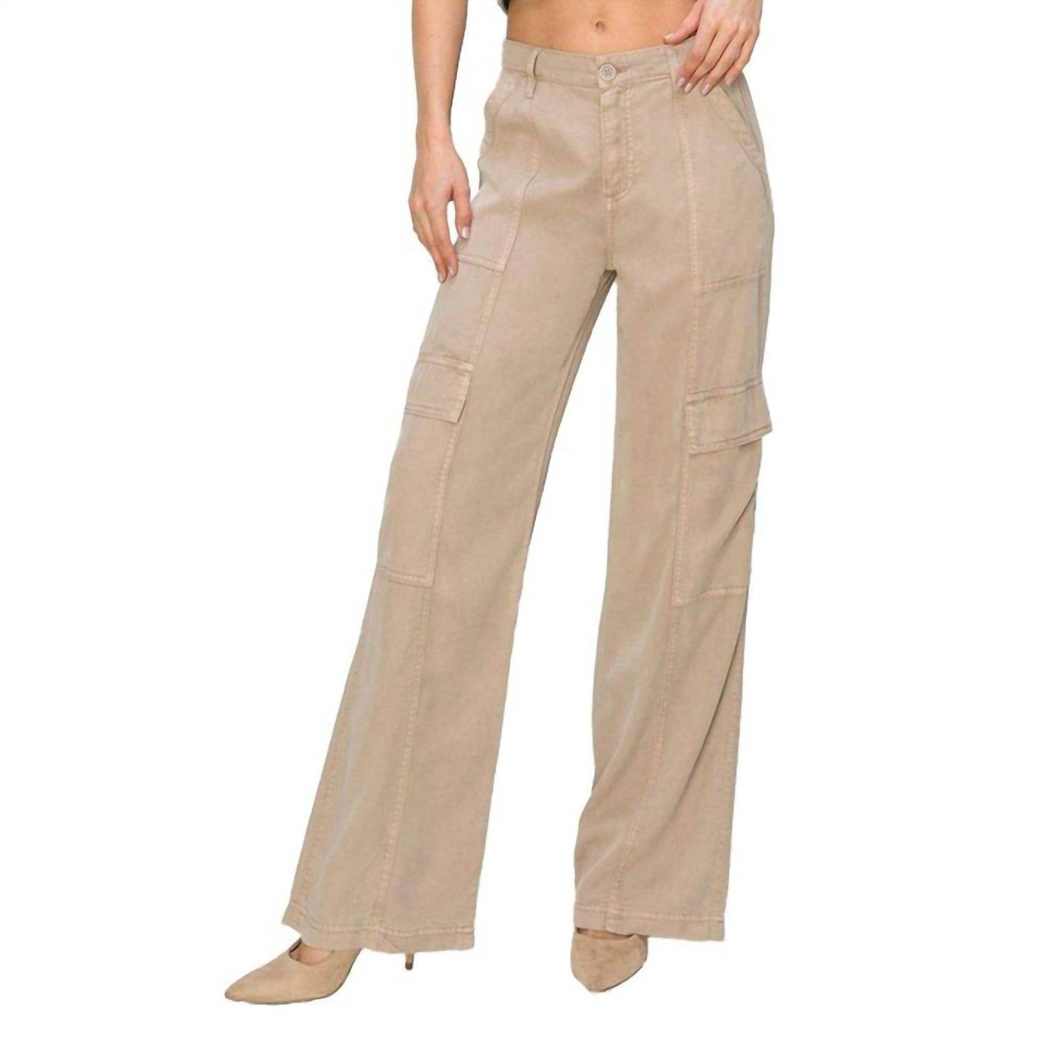Risen - Wide Leg Cargo Pants