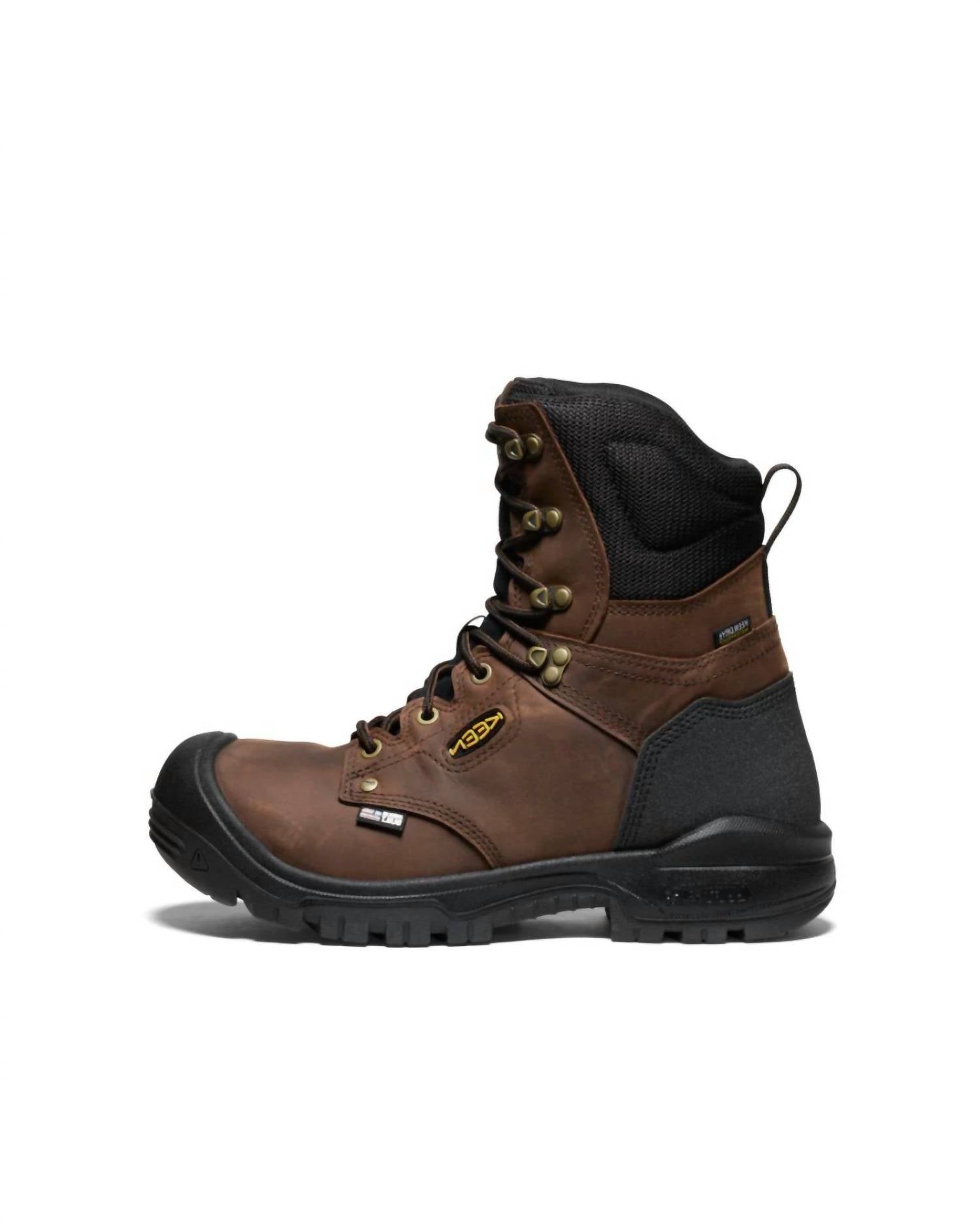 Keen - Men's Independence 8" Waterproof Soft Toe Work Boots