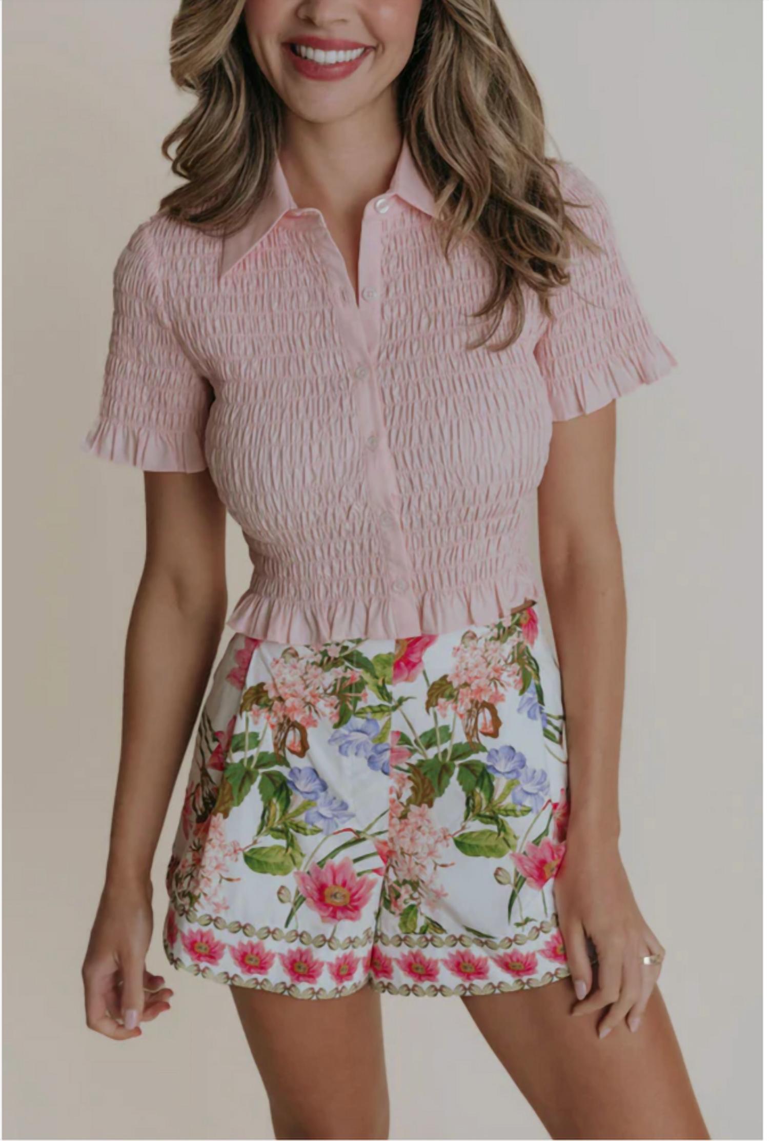 Laroque - Harbor Island Floral Sue Shorts