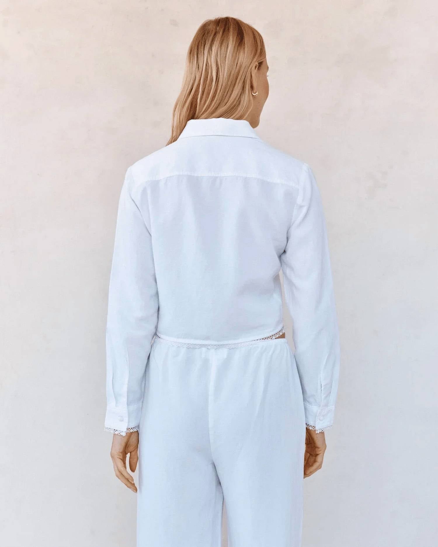 Bella Dahl - Long Sleeve Cropped Shirt