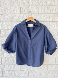 Brochu Walker - Kate Elbow Sleeve Buttond Down Shirt