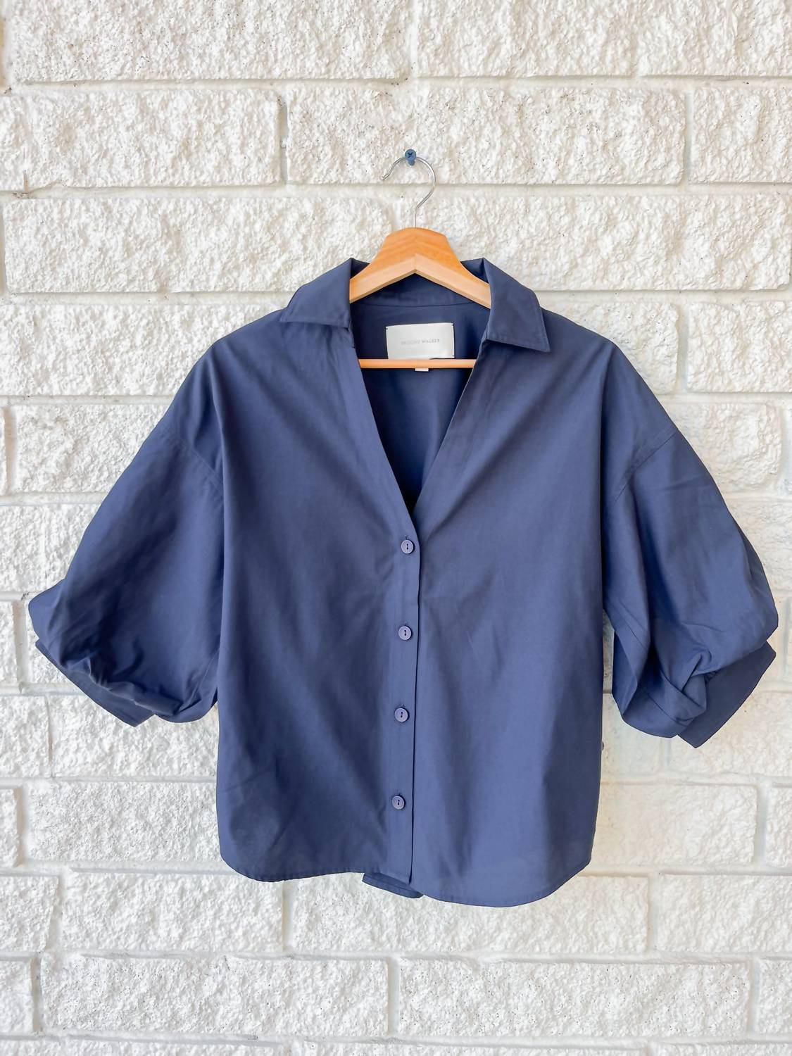 Brochu Walker - Kate Elbow Sleeve Buttond Down Shirt