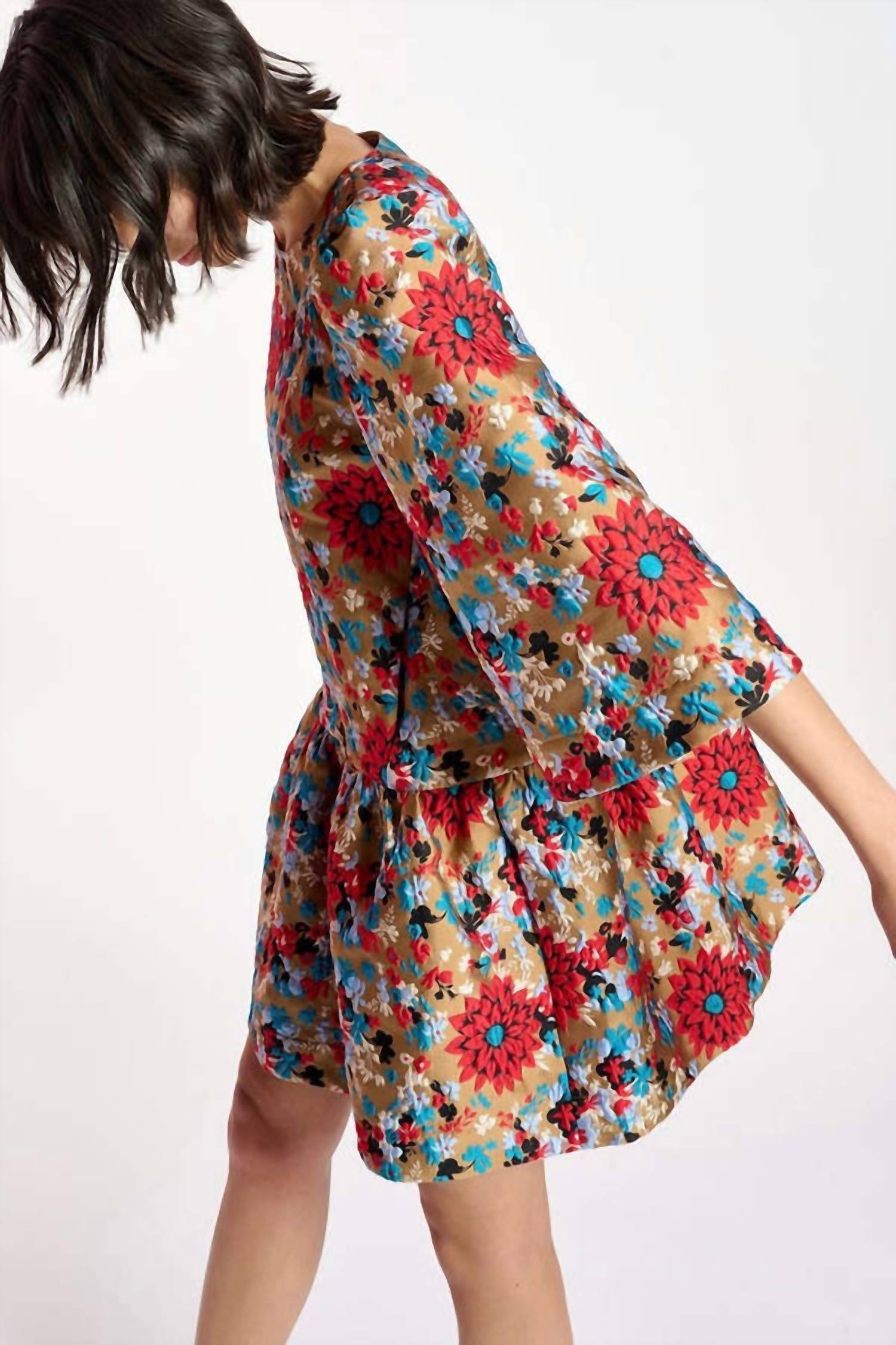 Essentiel Antwerp - Camas Jacquard Swing Dress