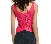 Project Social T - Carilano Ruched Rib Tank Top