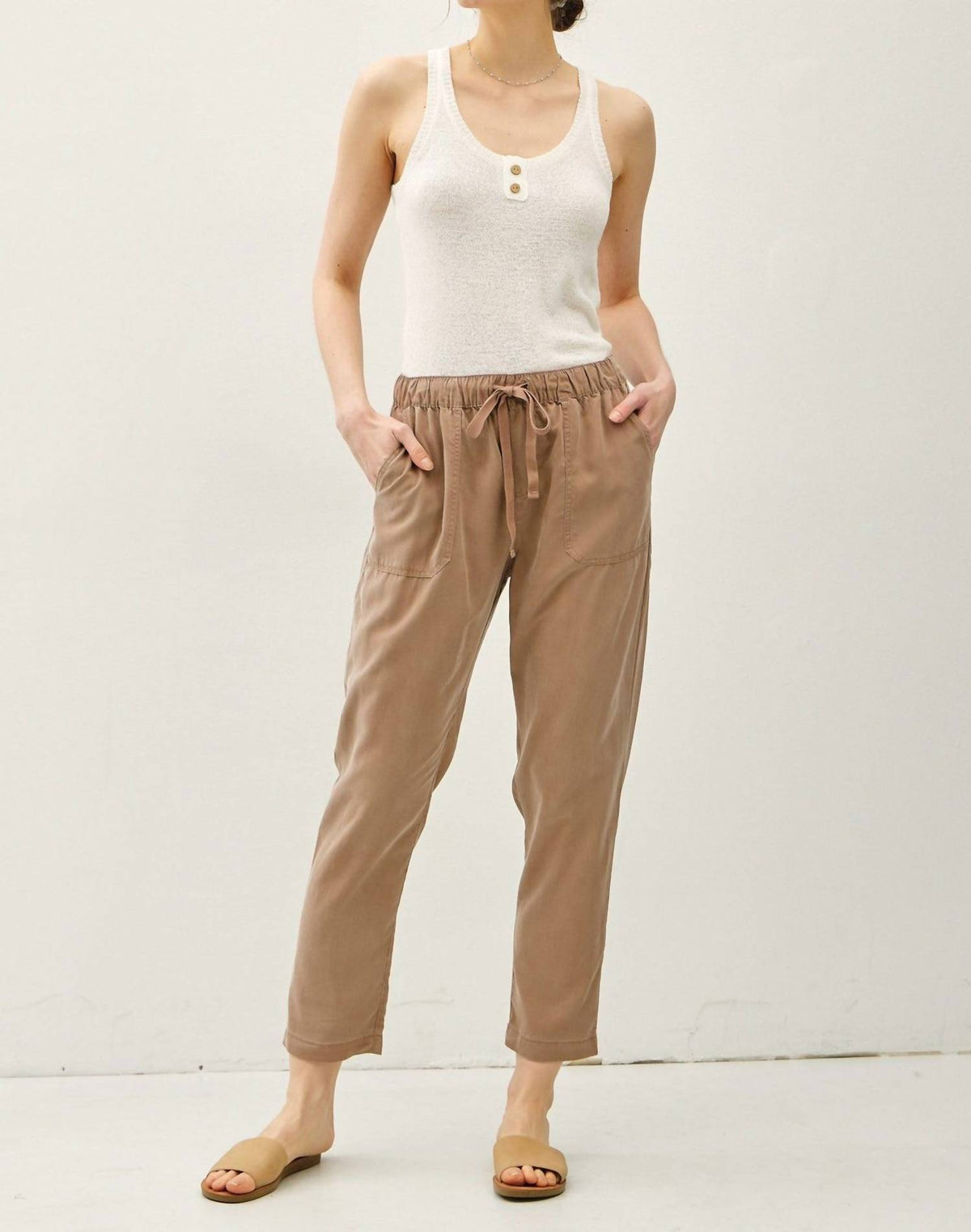 Be Cool - Driftwood Ankle Pant