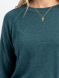 Be Cool - Easy Raglan Loose Fit Sweater Top