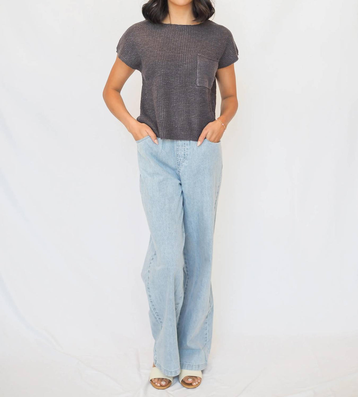 Be Cool - Rooney Wide Leg Denim Pants