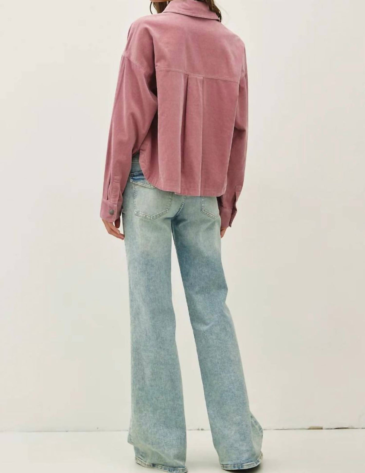 Be Cool - Simple Measure Corduroy Shacket