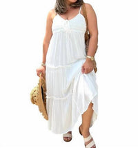 Iris - Crochet Maxi Dress