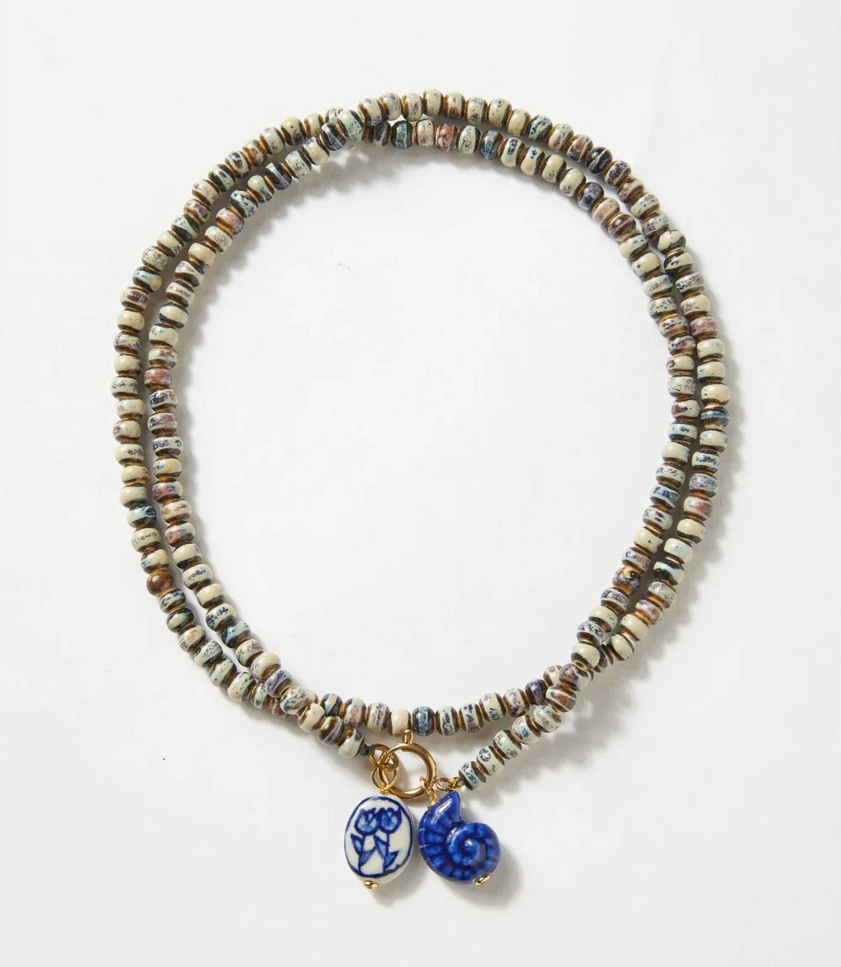 Farrah B Jewelry - Women's Long Wrap Toggle Necklace