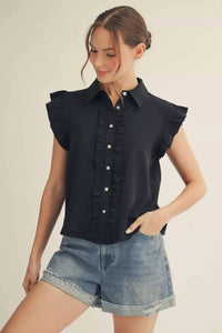 Jodifl - Roosevelt Ruffle Top