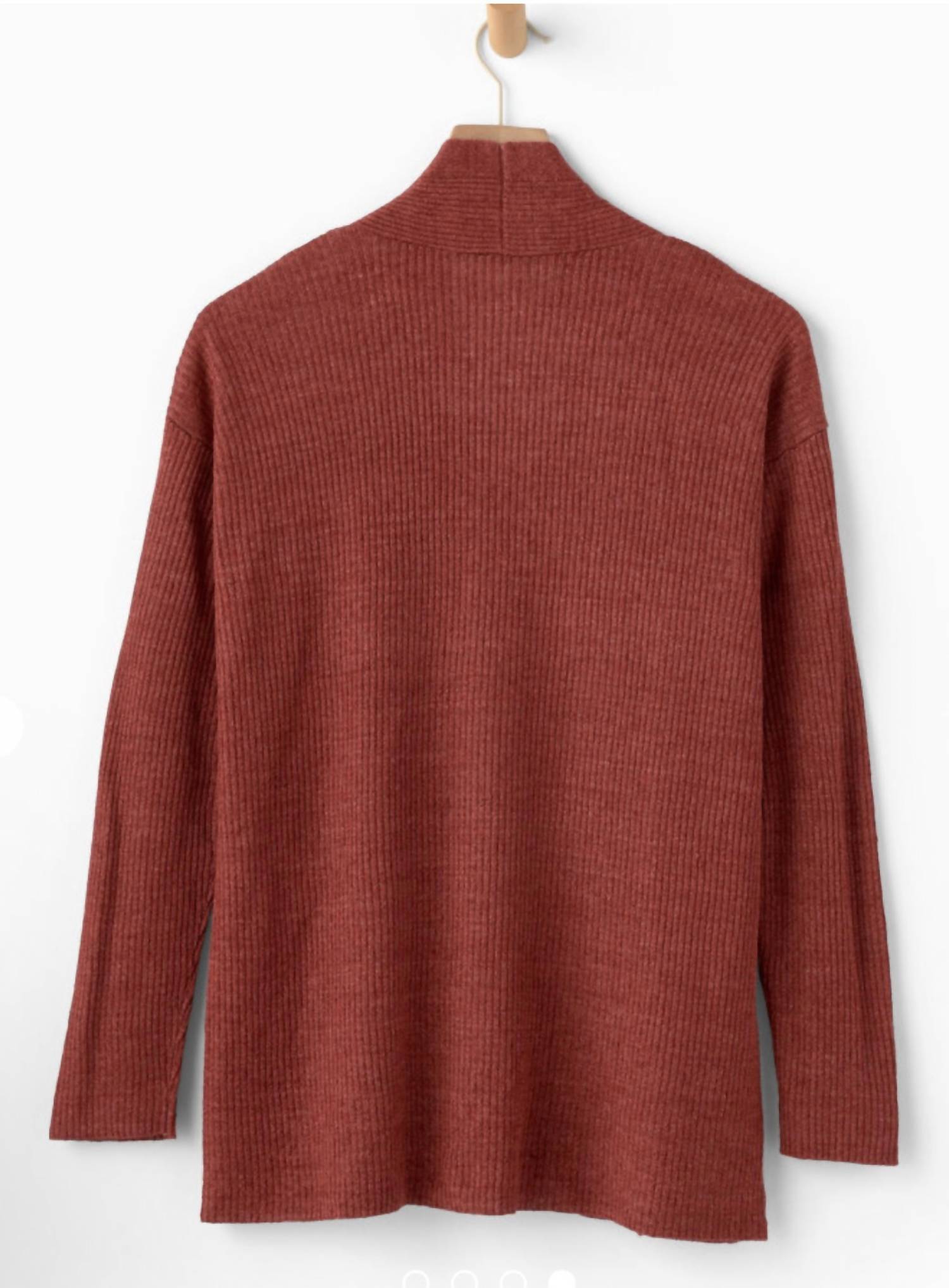 Eileen Fisher - Organic Linen Ribbed Open Cardigan