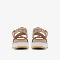 Clarks Women's Tuscan Strap Sandals in sand leather - women's sandal - view 4